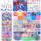 3200 Pcs Girls Toys Bracelet Making Kit, Unicorn/Mermaid Clay Beads Jewelry Activity Kit, DIY Crafts Birthday Christmas Gifts for Girls Ages 5 6 7 8 9 10 11 12 Years Old (Sapphire Blue)